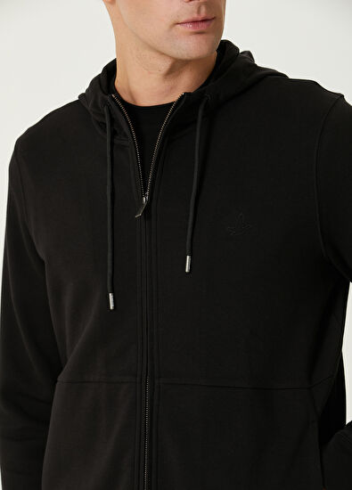 Beymen Club Black Hooded Sweatshirt - 6