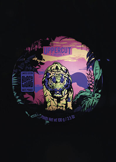 Uppercut Deluxe Blacklight Matte Pomade Limited Edition Saç Şekillendirici Wax 100 gr + Koleksiyon Kutusu - 7