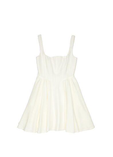 Beymen Club Kırık Beyaz Mini Elbise - 7