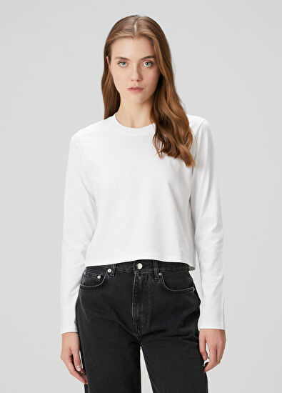 Loulou de Saison Masal Beyaz T-shirt - 3