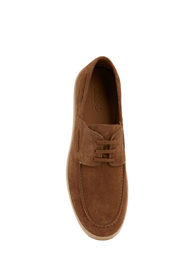 Beymen Club Tan Jute Detailed Men's Suede Shoes - 4