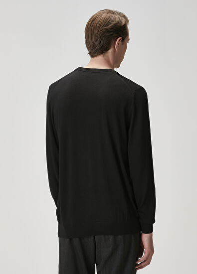Beymen Club Black Basic Wool Sweater - 6