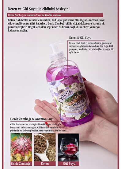 Nesti Dante Dolce Vivere Portofino Purifying Vegan Care Liquid Soap 500 ml - 3