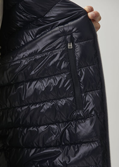 Boss Lacivert Puff Mont - 7