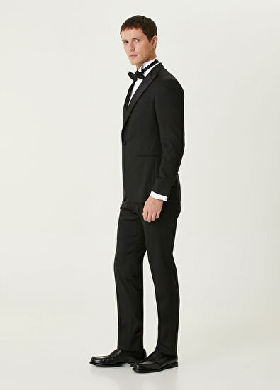 Pal Zileri Siyah Yün Smokin - 3