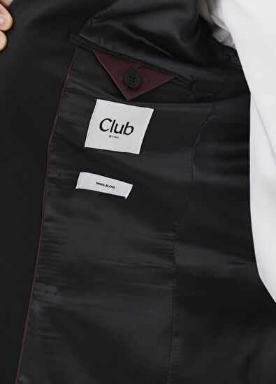 Beymen Club Drop 6 Siyah Yün Takım Elbise - 10