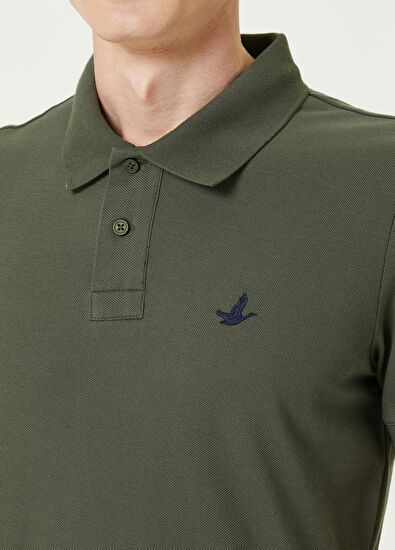 Beymen Club Comfort Fit Khaki Polo Neck T-shirt - 5