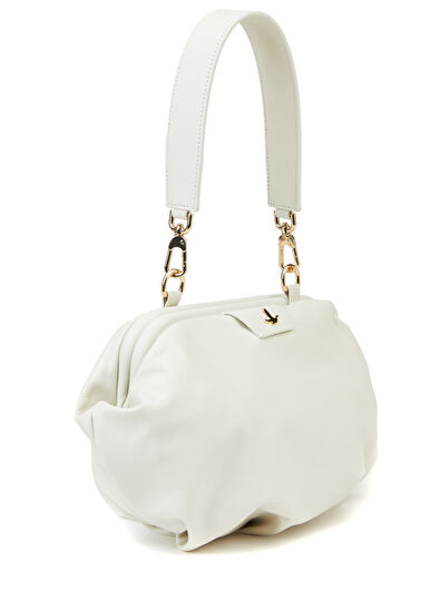 Beymen Club Volume Ekru Kadın Deri El Portföyü - 3