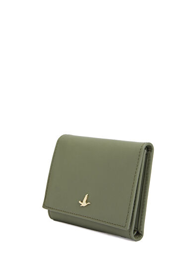 Beymen Club Haki Kadın Deri Cüzdan - 3