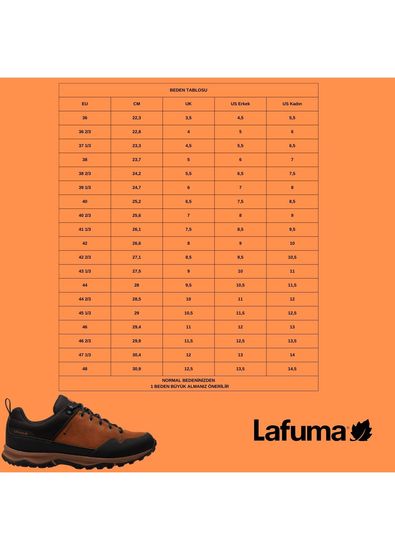 Lafuma LFG2282 Escaper Mid Black Men's Outdoor Shoes - 5