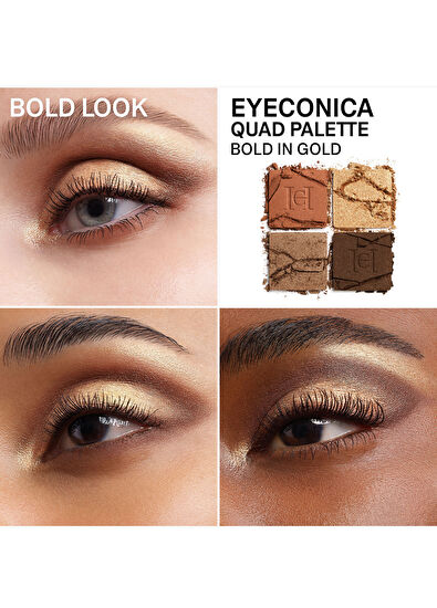 Carolina Herrera Eyeconica Eyeshadow Quad - Harmony Bold in Gold - 5