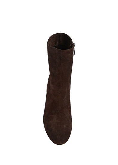 Beymen Club Brown Women's Leather Boots - 4
