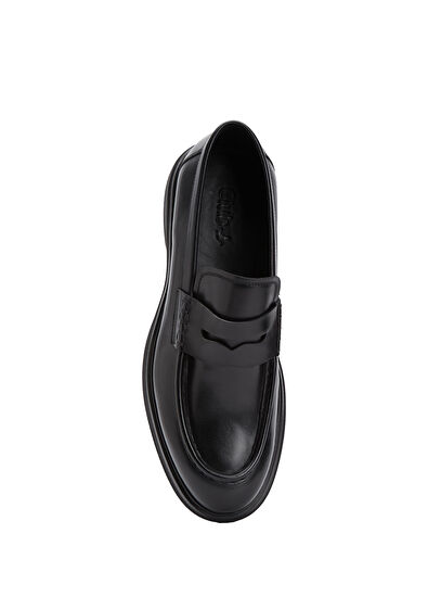 Beymen Club Black Men's Leather Loafer - 4