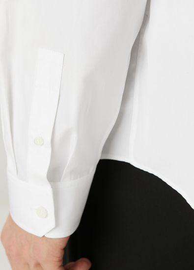 Loewe White Logo Embroidered Shirt - 7