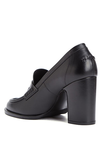Beymen Club Black Leather Heels - 3