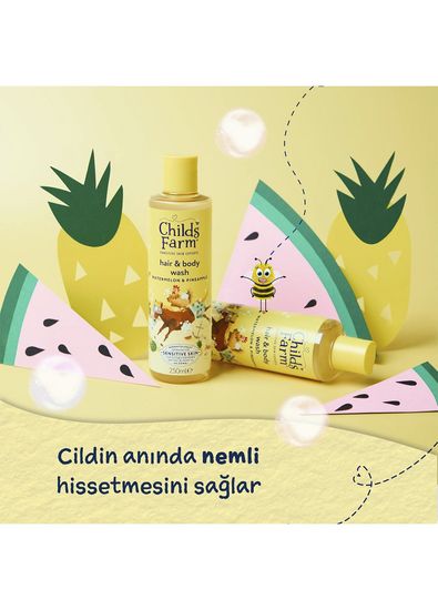 Childs Farm Childs Farm Watermelon and Pineapple Extract Children's Hair and Body Shampoo 250 ml - 3