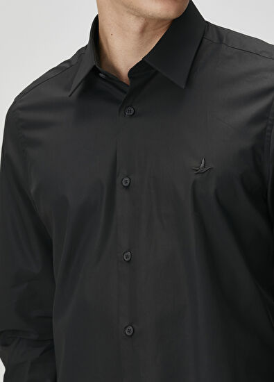 Beymen Club Slim Fit Black Shirt - 6