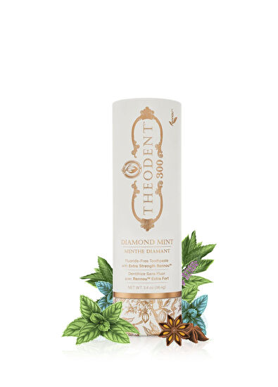 Theodent Diamond 300 Mint Florürsüz Nane Aromalı Diş Macunu 96 g - 5