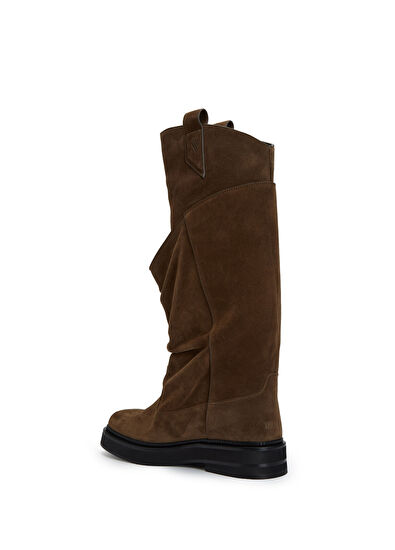 Passeggiata Taba Kadın Süet Çizme - Görsel 4