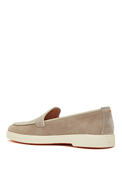 Debora Taş Kadın Süet Loafer - Görsel 4