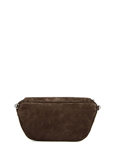 Beymen Club Kahverengi Troklu Kadın Deri Bel Çantası - 4