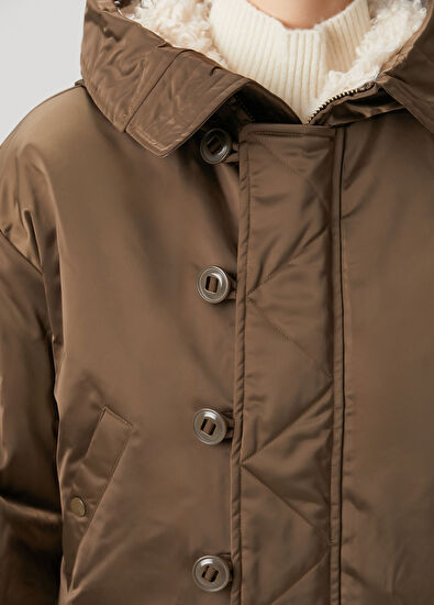 Etoile Isabel Marant Elisa Haki Kapüşonlu Ceket - 6