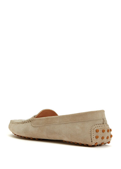 Beymen Club Bej Kadın Süet Driver - 3