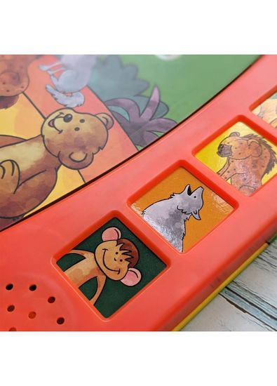 North Parade Publishing - Wild Animals 6 Button Sound Book Yabancı Dil ...