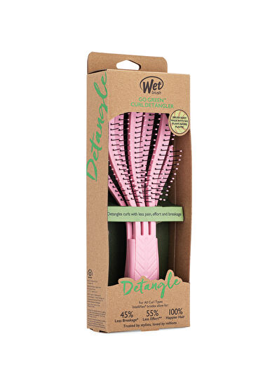 Wetbrush Wet Brush Go Green Detangling Hair Brush Pink for Curly Hair - 6