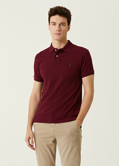 maroon ralph lauren polo