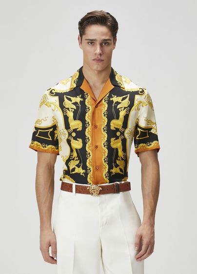 Versace Çok Renkli Erkek Çok Renkli İpek Gömlek 1865533 | Beymen