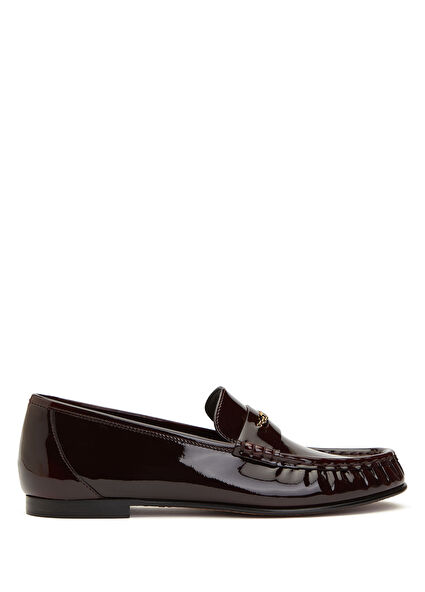 Mürdüm Kadın Deri Loafer