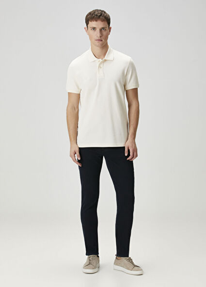 Slimmy Tapered Koyu Lacivert Jean Pantolon