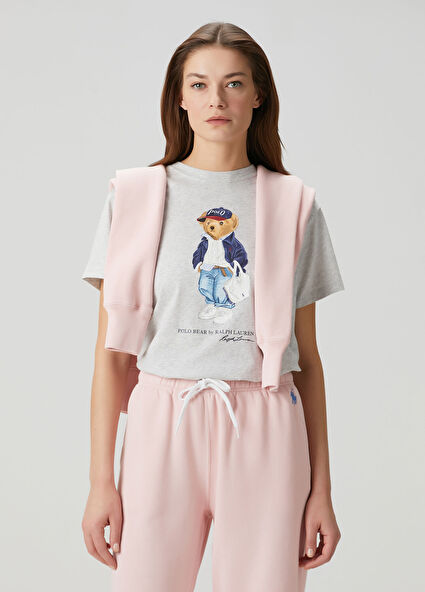 Polo Bear Gri T-shirt