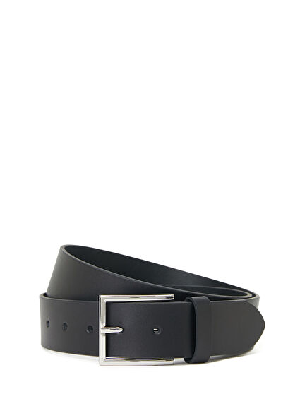 Siyah Erkek Deri Kemer