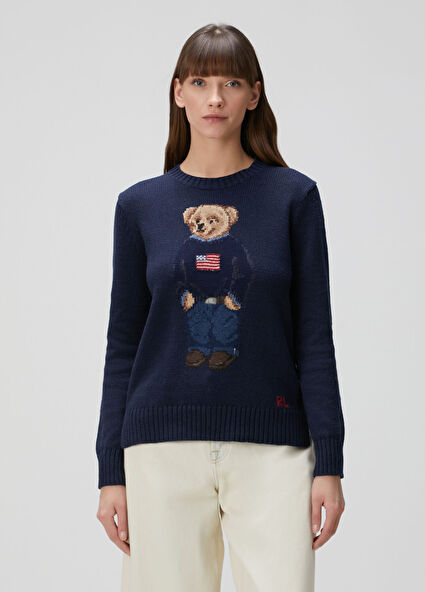 Polo Bear Lacivert Kazak