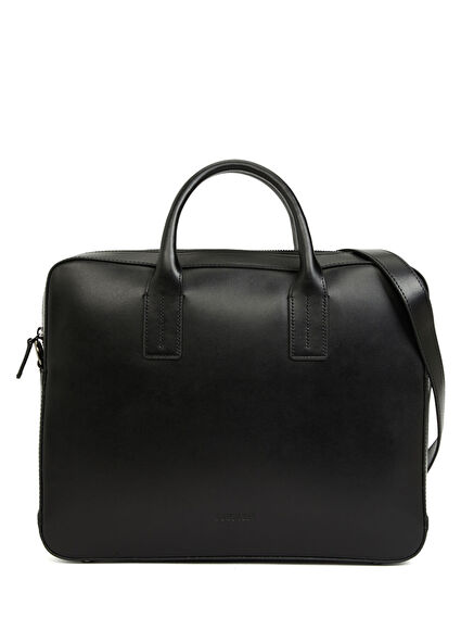 Siyah Erkek Deri Laptop Çantası
