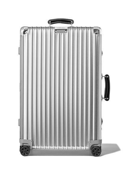 Classic Check-In Medium Silver Bavul