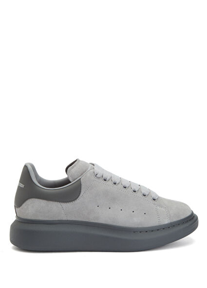 Oversized Açık Gri Erkek Süet Sneaker