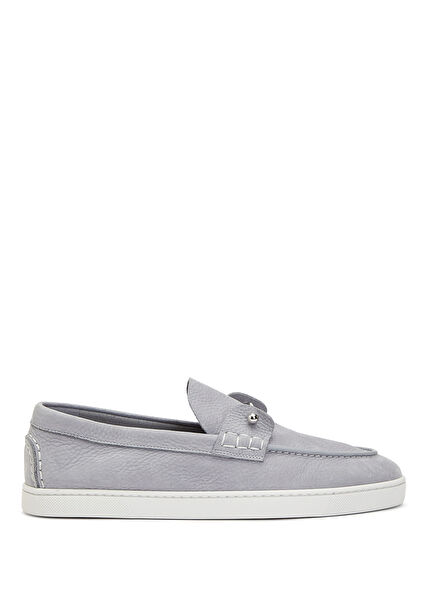 Chambeliboat Gri Erkek Nubuk Loafer