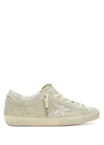 Private EDT Krem Mavi Kadın Süet Sneaker