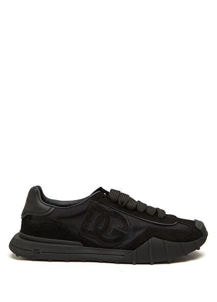 Athletic Siyah Erkek Deri Sneaker