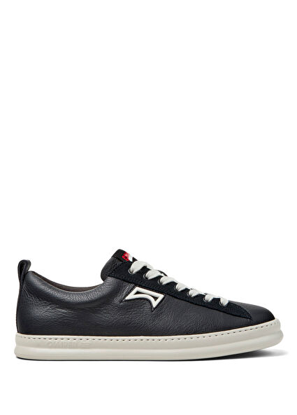 Runner Siyah Deri Nubuk Erkek Sneaker K101052-002