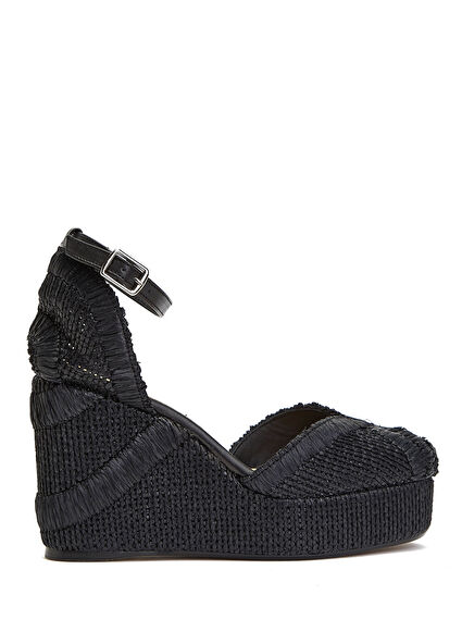 Siyah Kadın Espadril