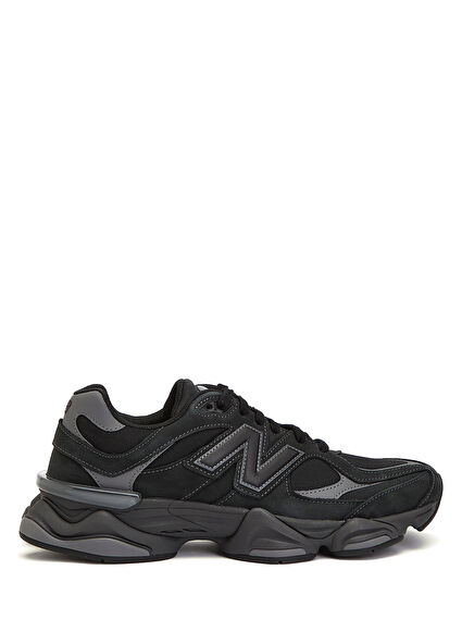 9060 Siyah Erkek Deri Sneaker