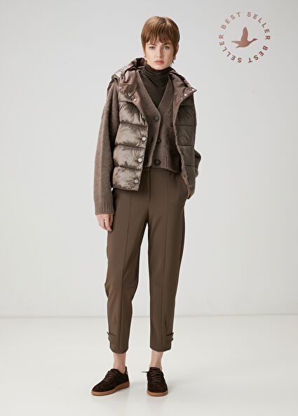 Koyu Vizon Scuba Jogger Pantolon