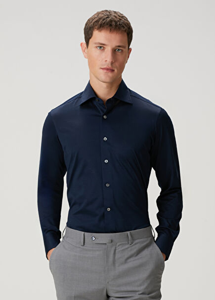 Gabriel Navy Blue Shirt