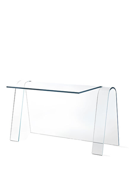 Folio Şeffaf Cam Çalışma Masası