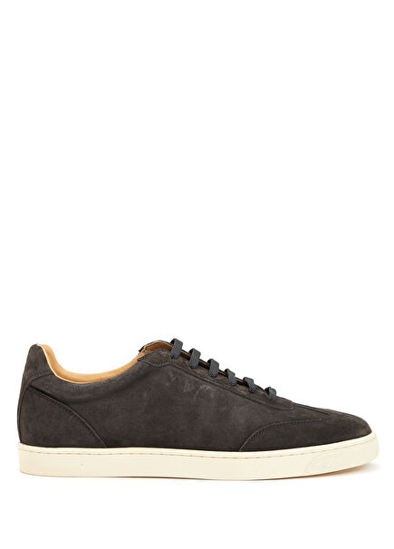 Kahverengi Erkek Deri Sneaker