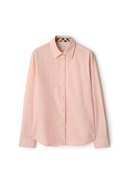 Pink Long Sleeve Women's Shirt